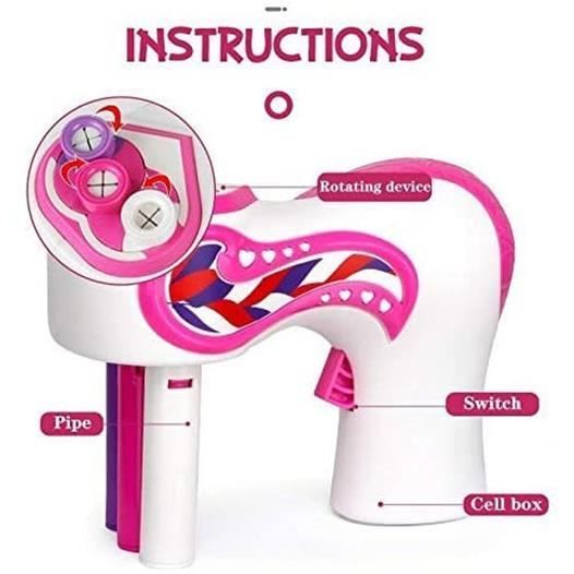 Kit Tressage Automatique Pour Enfants – Machine à Tresser Magique Avec Accessoires, Cadeau Fille Idéal