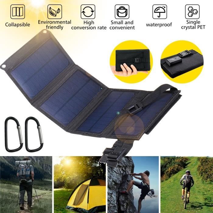 Kit de Survie Militaire Complet avec 8w panneau solaire pliable