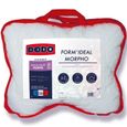 DODO - Oreiller Form'idéal Morpho - 50 x 60 cm - Garnissage 100% polyester thermolite résilience - Blanc - DODO-2