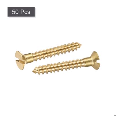 Lot De 50 Vis En Nylon Noir M6x20mm, Tête Fraisée Cruciforme - Pour Impressions 3D, Bricolage