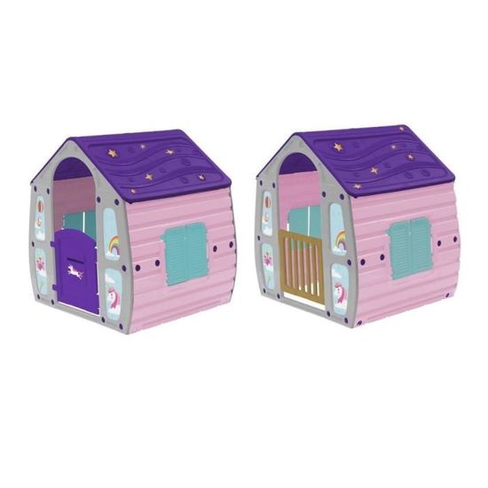 Starplay Maison Enfant Licorne Magique Achat Vente Maisonnette Exterieure Cdiscount