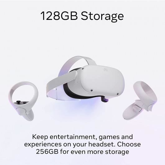 Casque de réalité virtuelle oculus quest 128gb discount