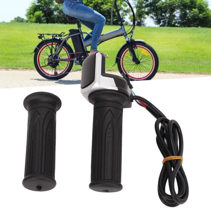 JAC® Poignée D'accélérateur De Vélo électrique 22mm Diamètre De La Poignée Stable Sensible 48V