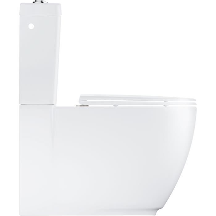 GROHE Abattant WC fermeture avec frein de chute, Gamme Essence, Blanc