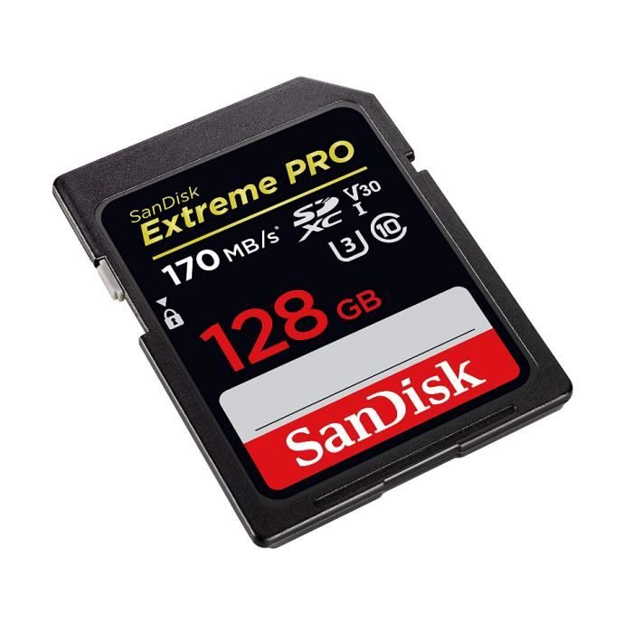 Carte mémoire micro SD Sandisk Carte mémoire Micro SDXC 128 Go pour  Nintendo Switch (PAQUET DE 2)