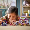 LEGO® Friends 41688 La roulotte magique avec cheval et mini-poupée, jouet parc d’attraction pour enfants-3