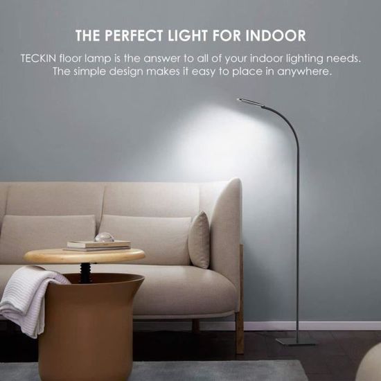 Zanflare Lampadaire Led Luminosit/é R/églable Lampadaire sur Pied Salon pour Salon// Chambre//Bureau 5 temp/ératures de couleur Lampe sur Pied avec T/él/écommande