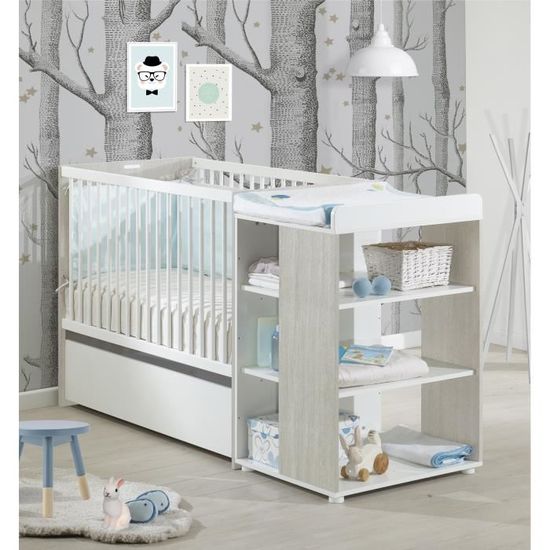 Babyprice Lit Bebe Sitta Combine Evolutif 120x60 Cm Achat