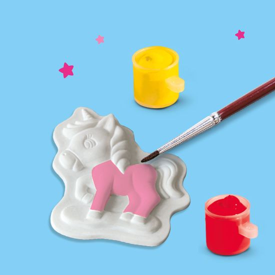 Coffret Diamond Painting Licorne SES Creative – 3 Boîtes à Bijoux En Bois à Peindre Et Décorer, Dès 5 Ans, 100% Neutre En CO₂
