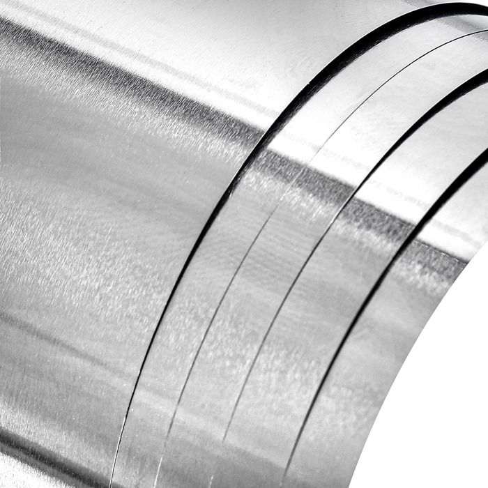 sourcing map 1mmx10mmx50mm acier inox 304 Compression Ressort Argenté 20pc
