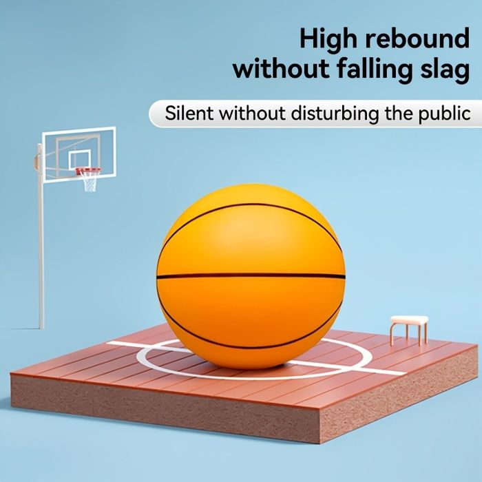 Aiyouwei 18cm Palla in schiuma morbida, silenziosa, per attività indoor, kickball, dodgeball, per parco giochi