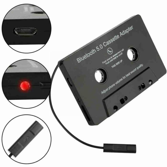 Vente en gros Adaptateur De Cassette De Voiture Bluetooth de