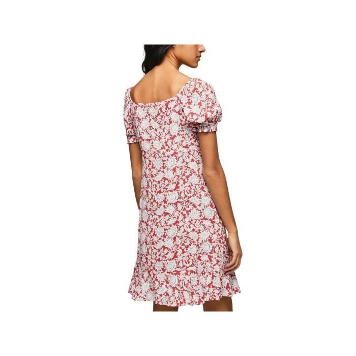 Robe droite col carré outlet