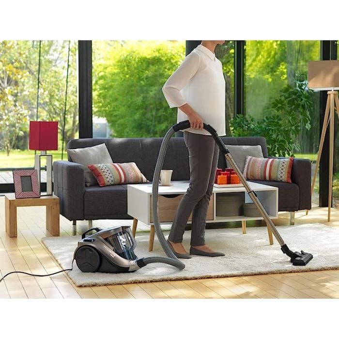 Aspirateur compact sales power cyclonic rowenta
