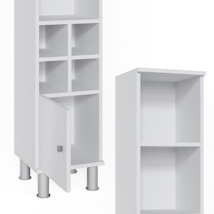 Armoire de salle de bain Maris Blanc 56.1 x 190 cm Armoire de toilette Vicco | Armoire de toilette | 425142196225511
