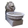 Fontaine de jardin - UBBINK - Acqua Arte Basel 1387068 - Tête de lion effet grès - Polyresine - Beige-0