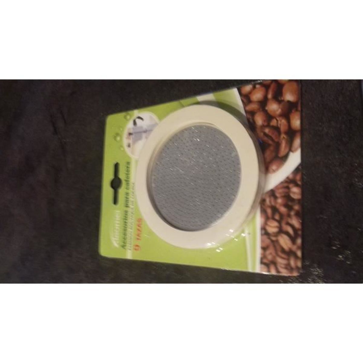 FILTRE CAFETIERE ITALIENNE 3 TASSES DIMENSIONS DANS LE DESCRIPTIF 3 JOINTS
