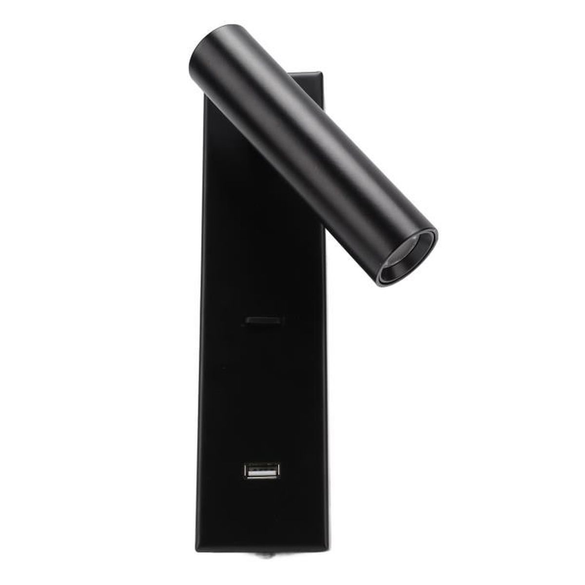Lampe De Chevet Murale Rotative LED – Applique Lecture Avec Chargeur USB-C, 5W, Lumière Chaude Ou Froide
