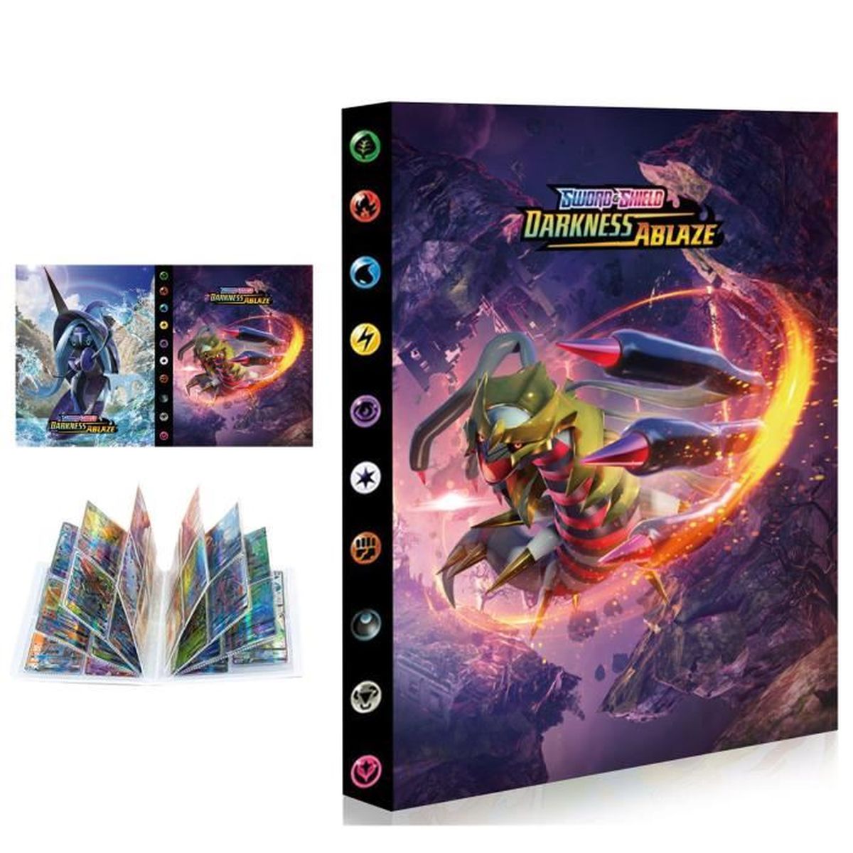 Carnet Pokemon Classeur Carte Livrets,Album De Cartes à Collectionner