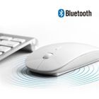 ADTOBAST Souris sans fil blanche compatible tout ordinateur