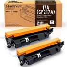 AUCUNE Accessoires pour imprimantes jet d'encre et laser STAROVER Cartouche de Toner Compatible Remplacement pour HP 17A CF217A 93240