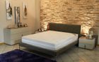KING OF DREAMS Super Matelas Trs Ferme Mousse Poli Lattex Indformable - Face -Tissu - 23 cm 200x200