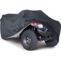 Housse-Bâche Protection pour Moto Quad ATV Extérieure Etanche Anti -UV XXXL Noir LBQ56