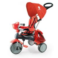 QPLAY - Tricycle ranger avec capote rouge