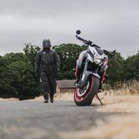 Combinaison moto de pluie Oxford - noir - 5XL