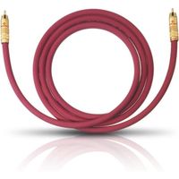 Oehlbach 20541 NF 214 Cable Subwoofer 1m Bordeaux