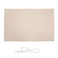 Voile d'ombrage rectangulaire RELAXDAYS - Beige - Anti-UV - 250 g/m²
