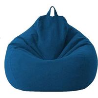 Housse De Pouf Poire Treer Sans Remplissage Motif Chaton Mignon - Amovible Lavable 100x120cm Intérieur Extérieur