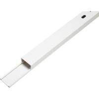 Goulotte Pour Câbles Autocollante - 25x15mm, 5 Mètres, Blanc, Pour Cacher Les Fils Sur Les Murs Et Plafonds