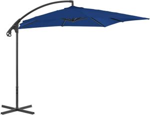 PARASOL azur Parasol déporté pour jardin, terrasse, paraso