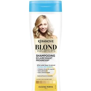 SHAMPOING Kéranove Blond Vacances Shampooing Eclaircissant 250ml