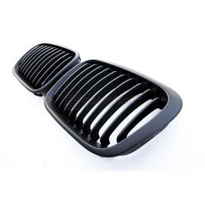 CALANDRE BMW SERIE 3 E46 1998-2001 BERLINE 316 318 320 NOIRE BRILLANTE HARICOT