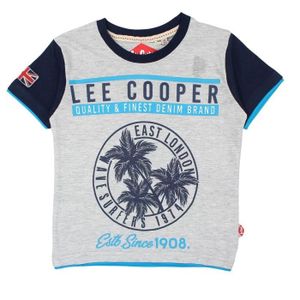 T-SHIRT Lee Cooper - T-shirt - GLC1106 TMC S2-6A - T-shirt Lee Cooper - Garçon