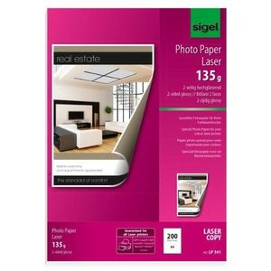 Rame de papier brillant GALAXIE PAP A4 120gr 50 feuilles 1 face