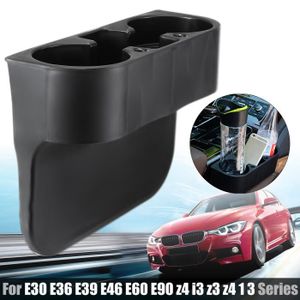 Porte-gobelet de boisson de la console avant de la voiture grise Porte-monnaie  Support de pièces de rangement intérieur Remplacement pour Bmw Série 3 E46  1999-2005