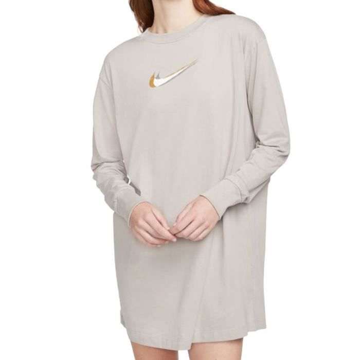 longues Grise Femme Nike Dress Grey - Cdiscount Prêt-à-Porter