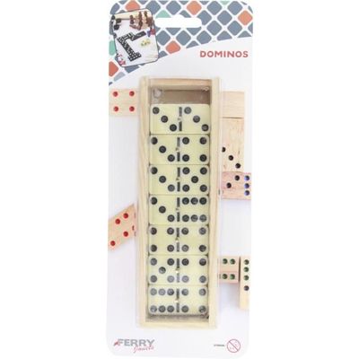 Jeux Société Adultes Dominos Double Six Professionnels - 28 Pièces