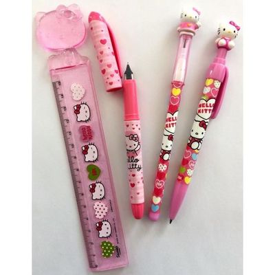 Pot à Crayons Hello Kitty - Rangement Stylos Et Crayons Pour Fille, Neuf, Design Mignon