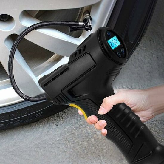 Gonfleur Pneu Sans Fil Milwaukee 18V - Compresseur Air Portable Avec Manomètre Numérique - Jusqu'à 120 PSI Pour Voiture, Vélo