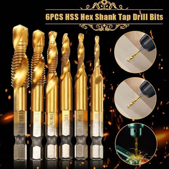 Ahlsen Taraud à Filetage Métrique, Filetage Taraud En Acier Au Carbone, Machine Taraud, Avec Clé