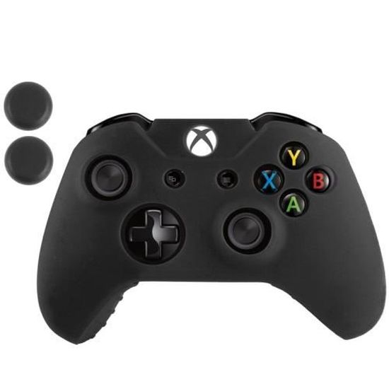 XBOX One Coque Housse Silicone Noir + 2 Protèges Joystick Cdiscount Informatique