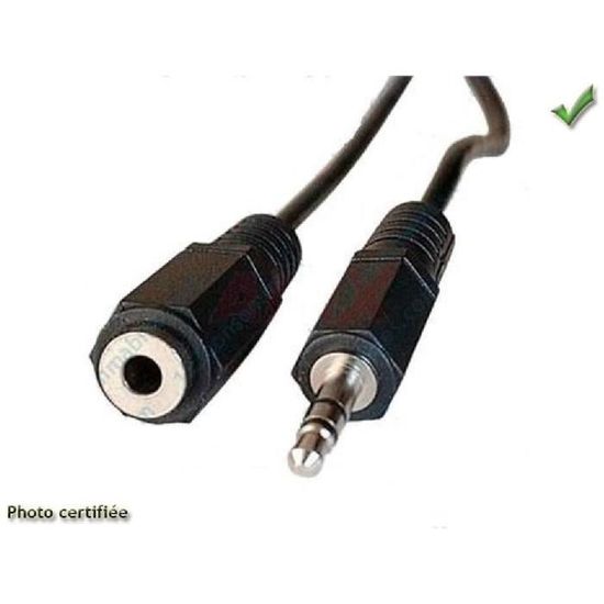 Boscznorp Rallonge Jack, Rallonge Jack 3.5, Rallonge Jack Male Femelle