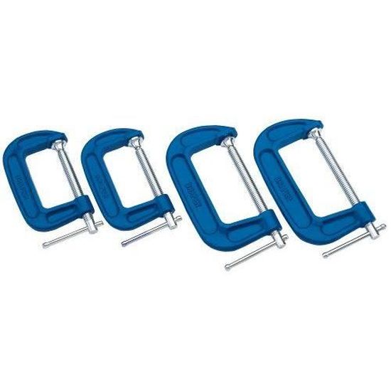 8 Serre-Joints En C Acier Inoxydable - Pour Bois, Soudure, Réparation Auto