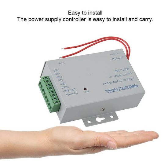 Alimentation chargeur en coffret métal 24V 10A