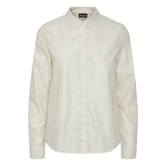 Chemisier Blanc En Coton Mango - Taille 36 (XS) - Parfait état - Occasion