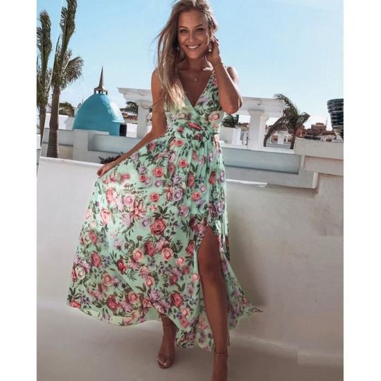 Ivana - Robe d'été élégante sans manches pour femme main image 1